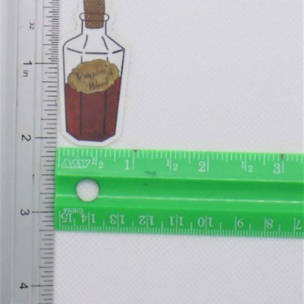 Vampire Blood Vial Sticker - Picture 3 of 3